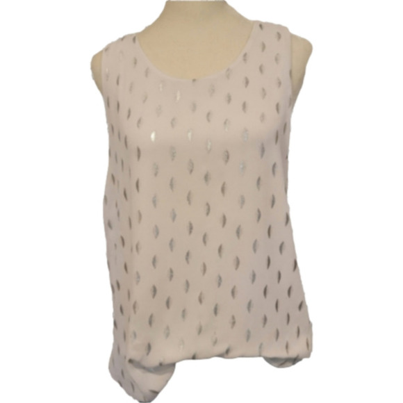 Brixon Ivy Sleeveless Open Plunge Back Top Size L - Picture 4 of 8